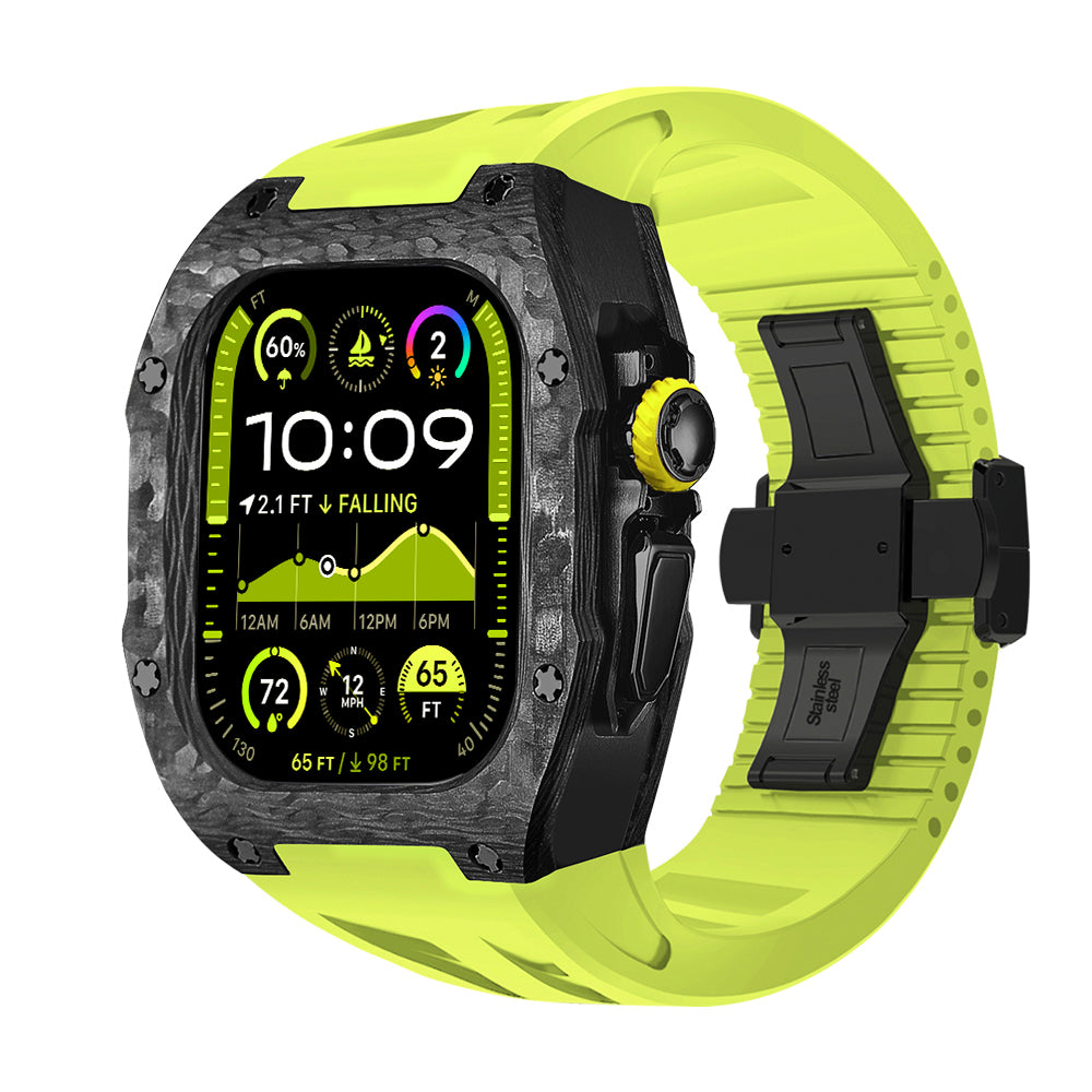 MO 0502 Carbon Fiber Watch Band for Apple Watch 44-49mm
