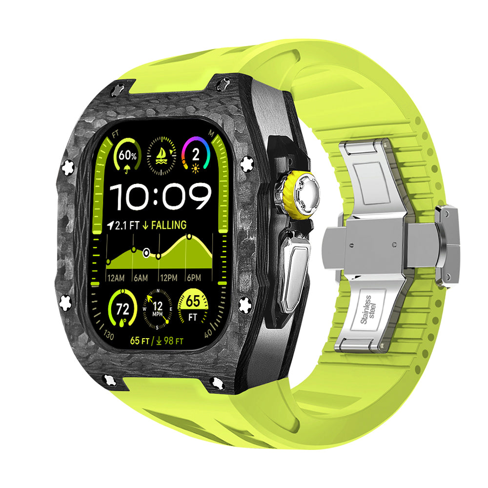MO 0502 Carbon Fiber Watch Band for Apple Watch 44-49mm