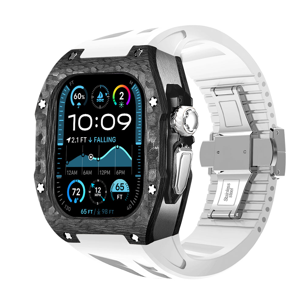 MO 0502 Carbon Fiber Watch Band for Apple Watch 44-49mm