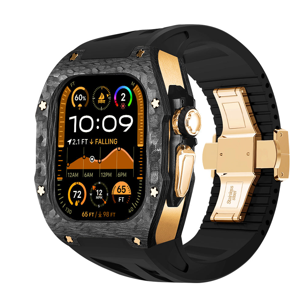 MO 0502 Carbon Fiber Watch Band for Apple Watch 44-49mm