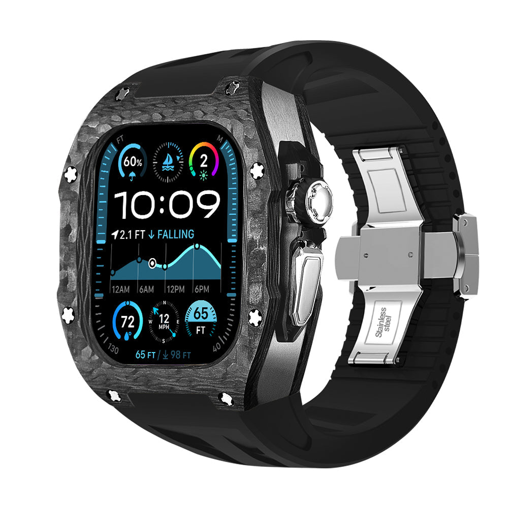 MO 0502 Carbon Fiber Watch Band for Apple Watch 44-49mm