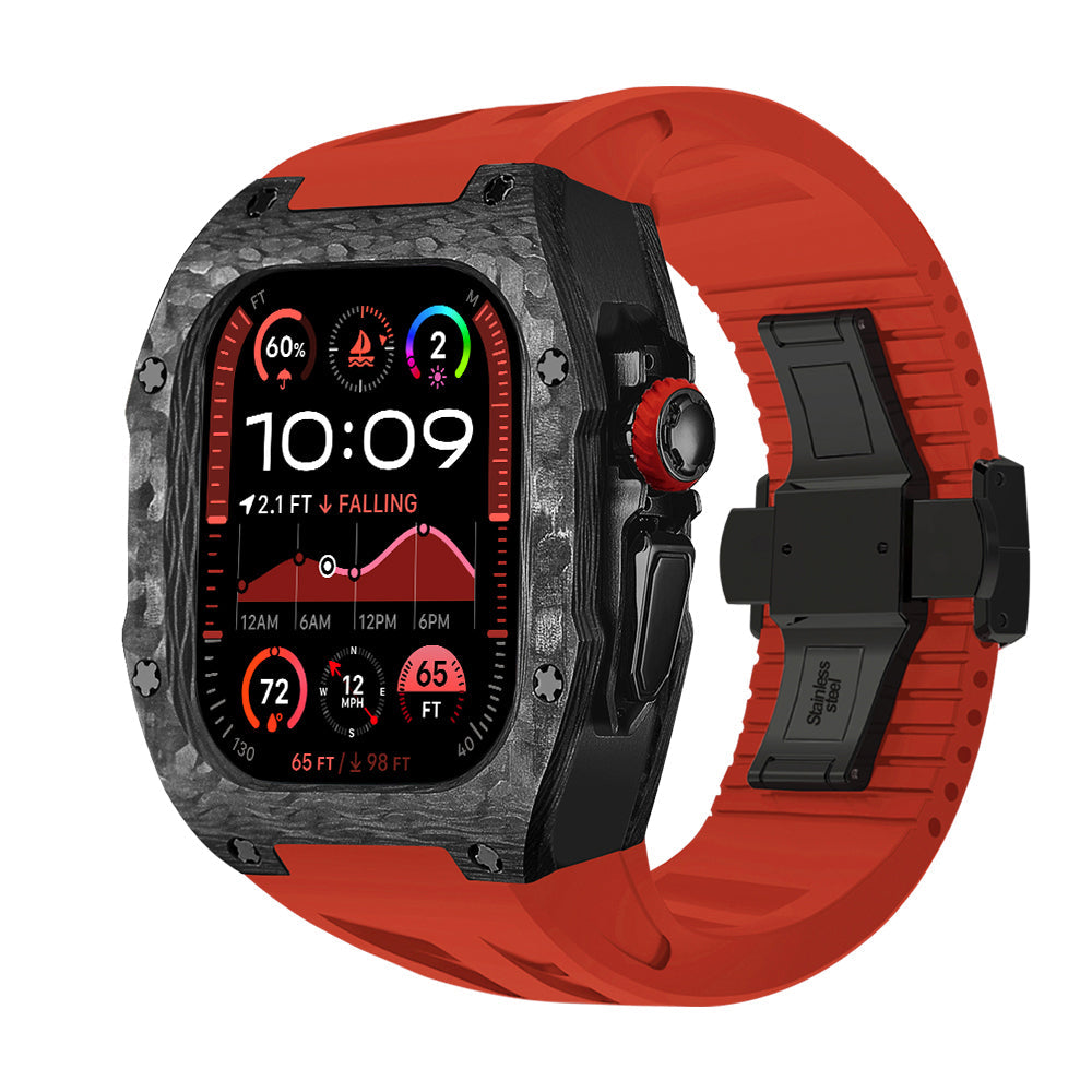 MO 0502 Carbon Fiber Watch Band for Apple Watch 44-49mm